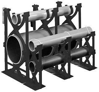 Carlon S288LJN, Duct Spacer, 3 Inch X 2 Inch Base Spacer, 1 PC