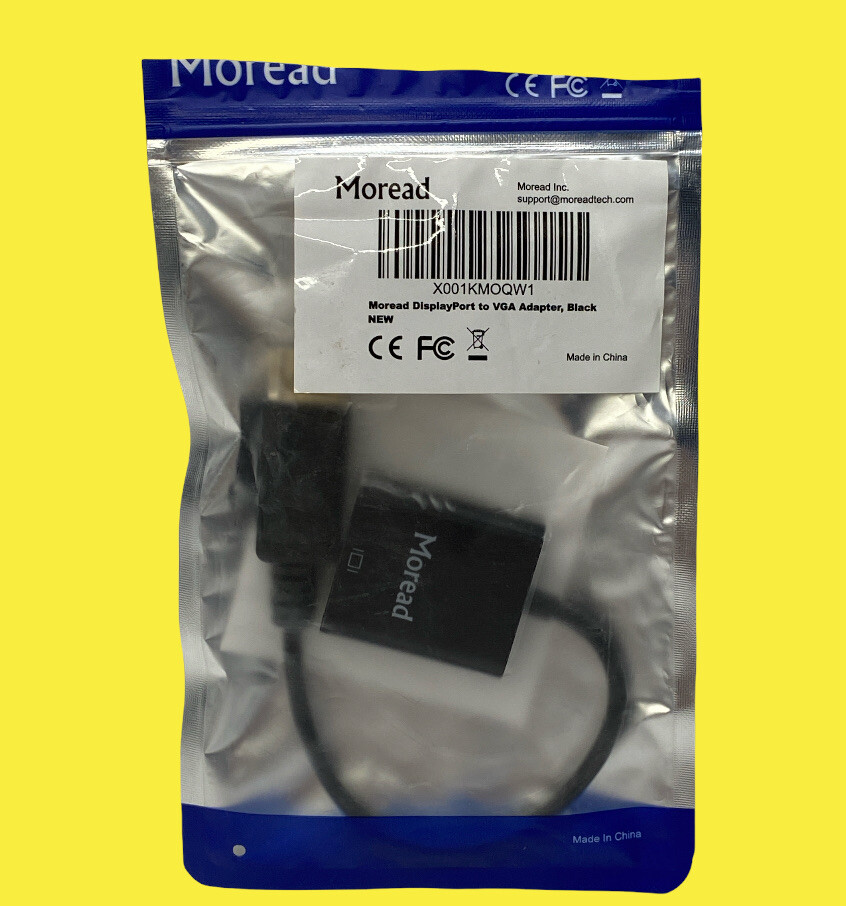 Moread Display Port To VGA Adapter