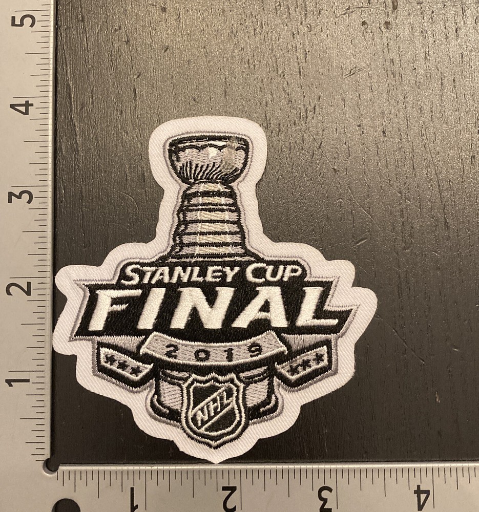 NHL 2019 Stanley Cup Final Patch Blues and Bruins 3.5x4”