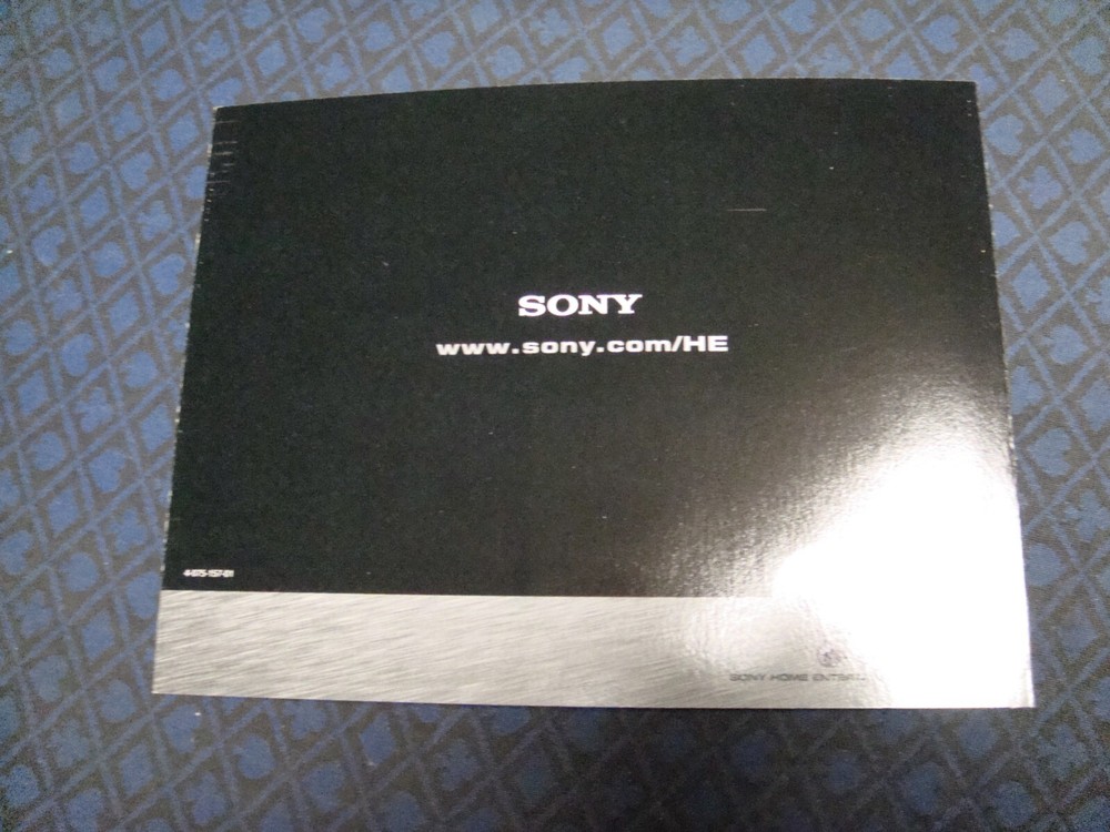 Sony Brochure TV