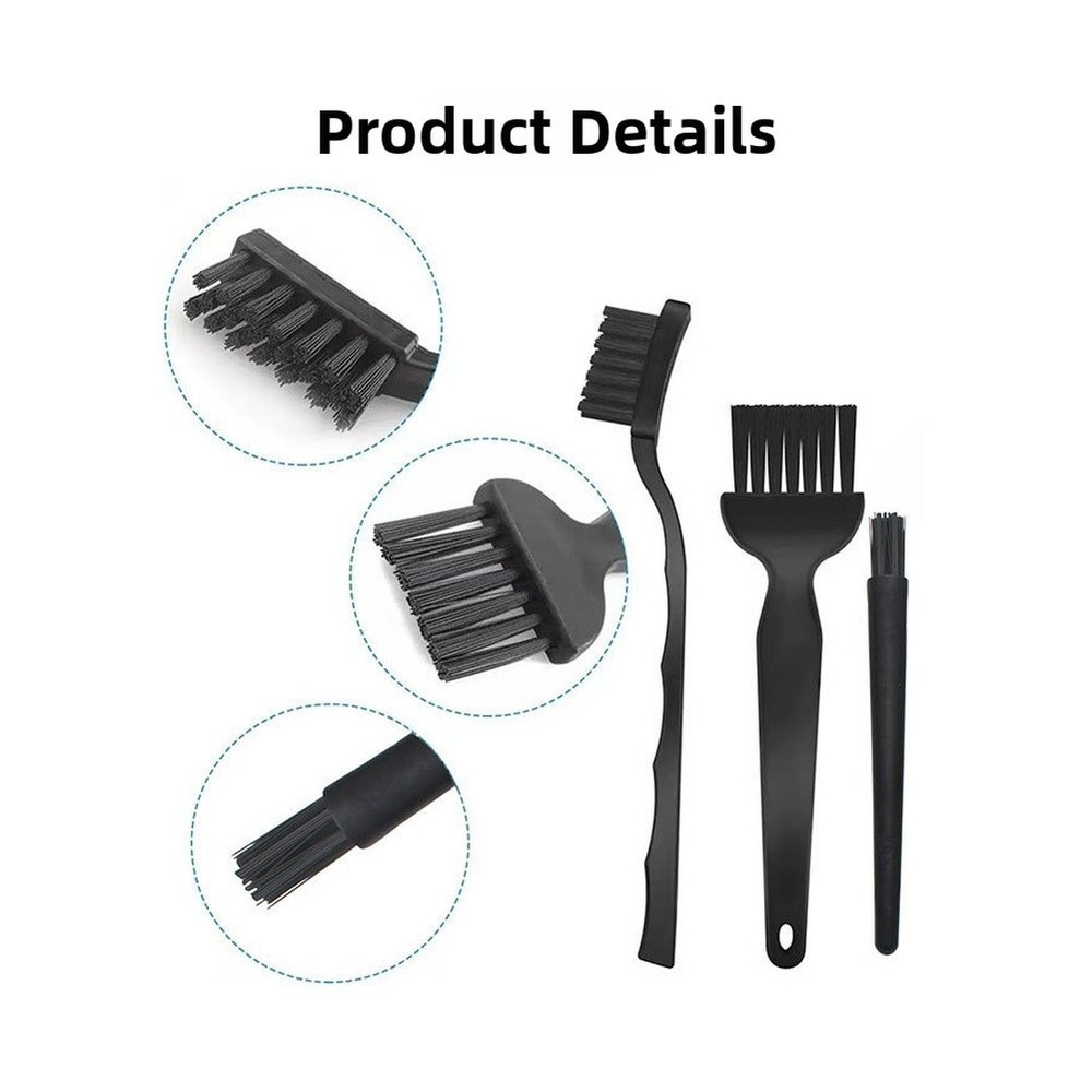 Anti Static Brush Set 8 Pieces for Keyboard Dust Removal and PCB Cleaning