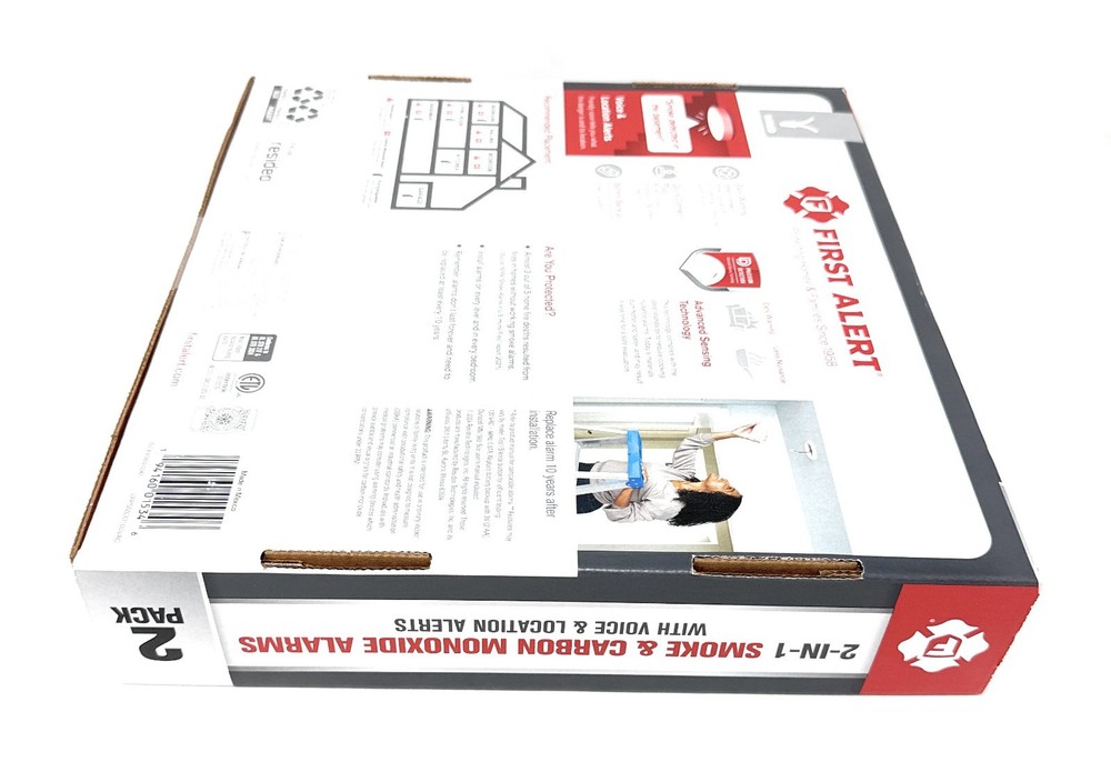 First Alert Hardwired Combo Smoke and CO Alarm
