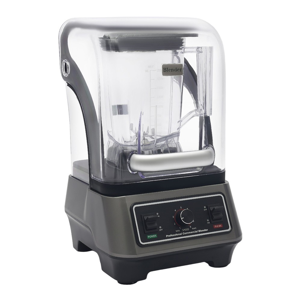 Multifunctional Blending Machine w/Thick Shield Commercial Blender Speed Control