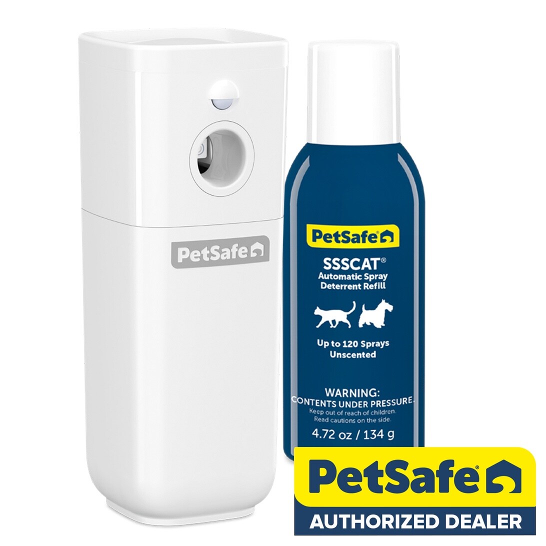 PetSafe SSSCat Spray Deterrent Dog Cat PPD00-17617 with Spray Refill - New 2024