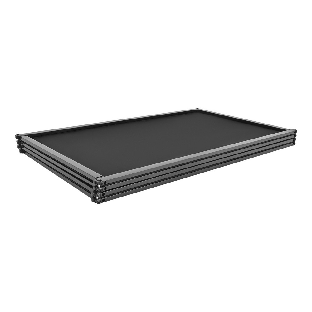 DJ Foldable Booth Panels 4-Panel Black Portable Facade Event Booth Panels