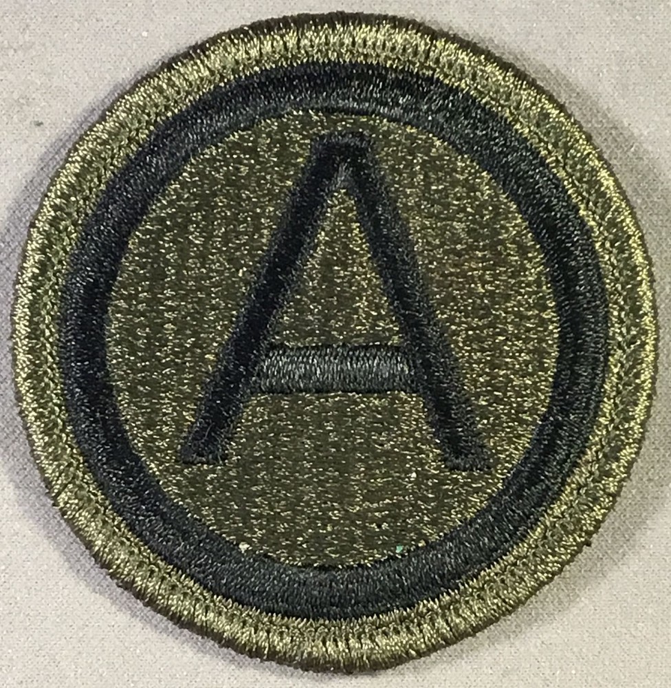 Army Central (formely 3rd Army) licensed subdued patch