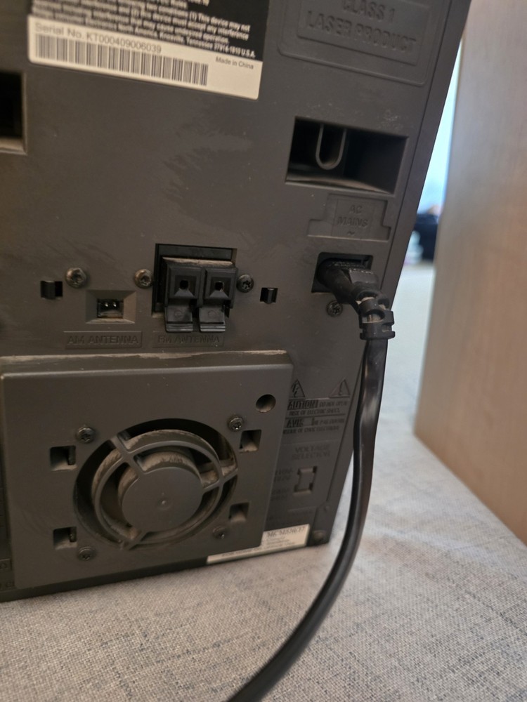 Philips MCM530 Micro Shelf System 5-CD Changer USB PC Link MP3 - Excellent!