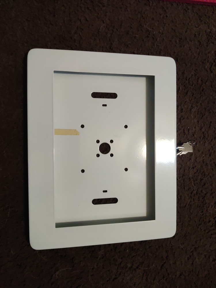 CTA Digital Premium Anti-Theft iPad Locking Wall Mount White