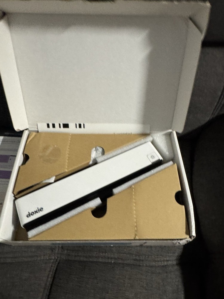 Doxie Go Plus Portable USB Document Scanner DX220 Unit and Box Only Tested