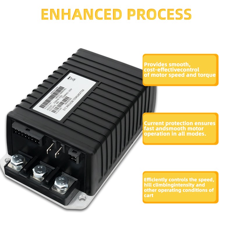 250A 48V DC Motor Controller fit Curtis EZGO TXT Club Car Ezgo Carts 1206HB-5201