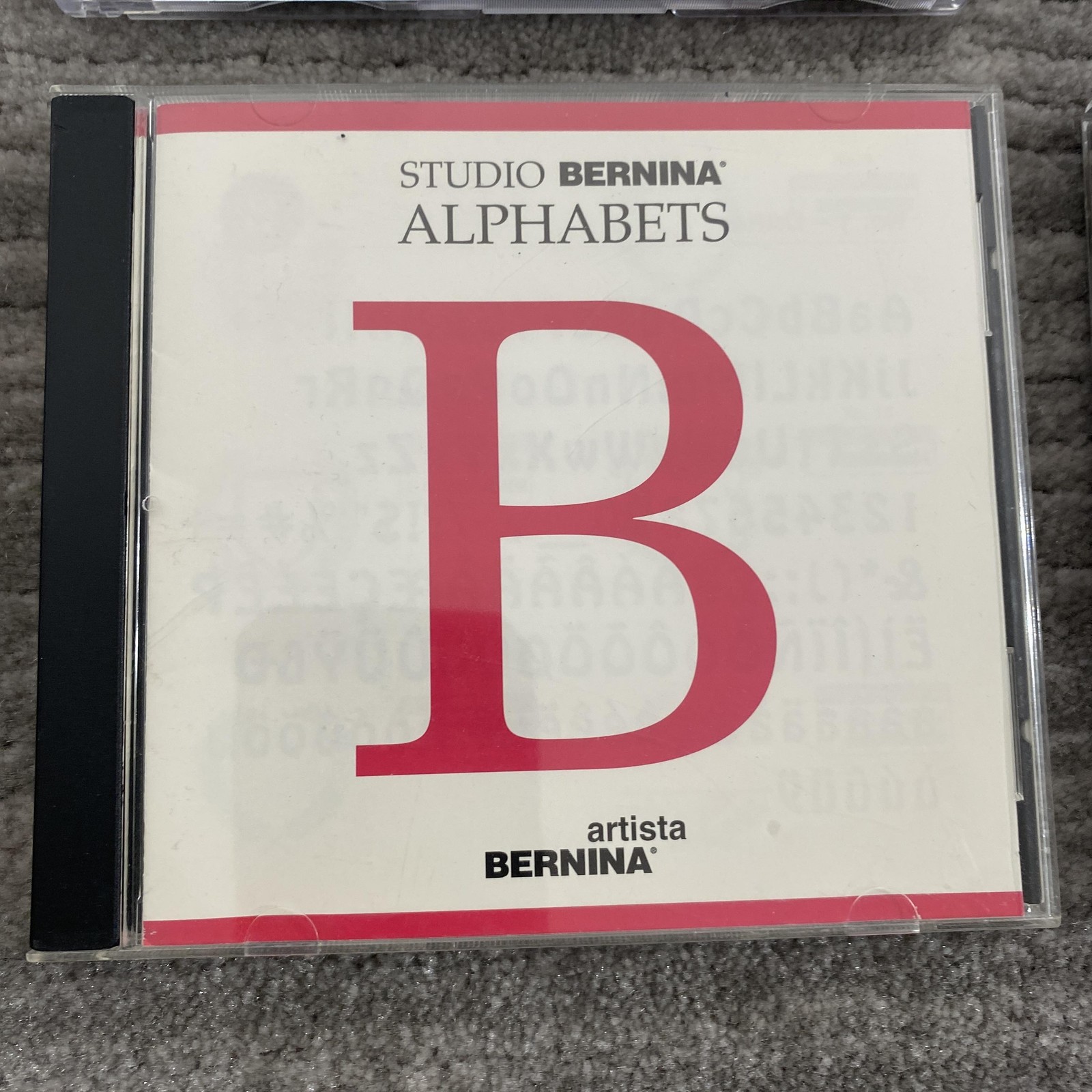 Bernina Artista Studio Embroidery Design Cards Martha Pullen Alphabets Lot 4