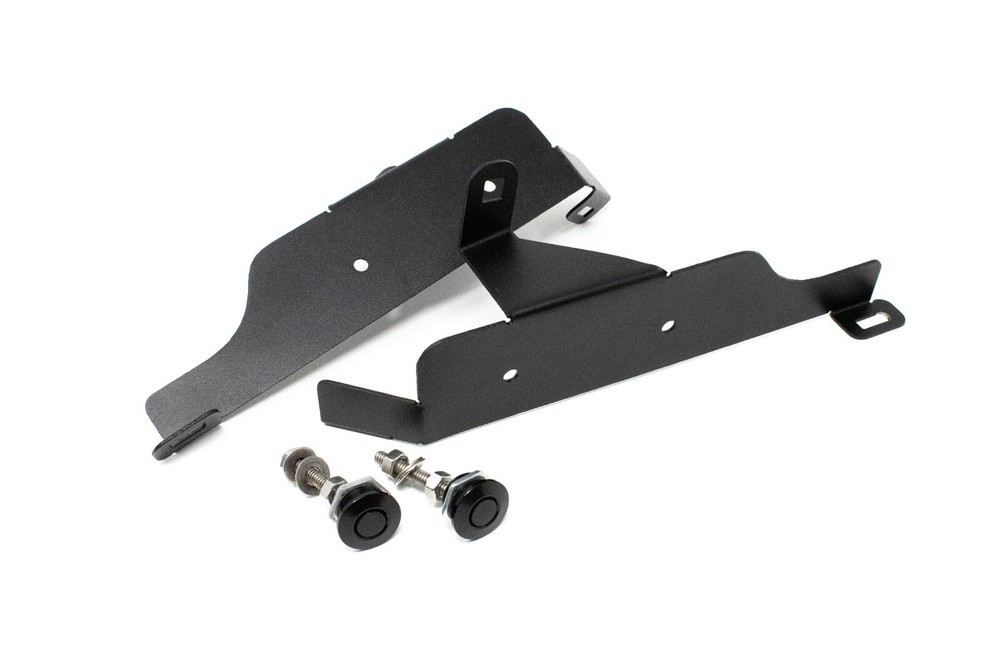 Quick release bumper brackets for Subaru