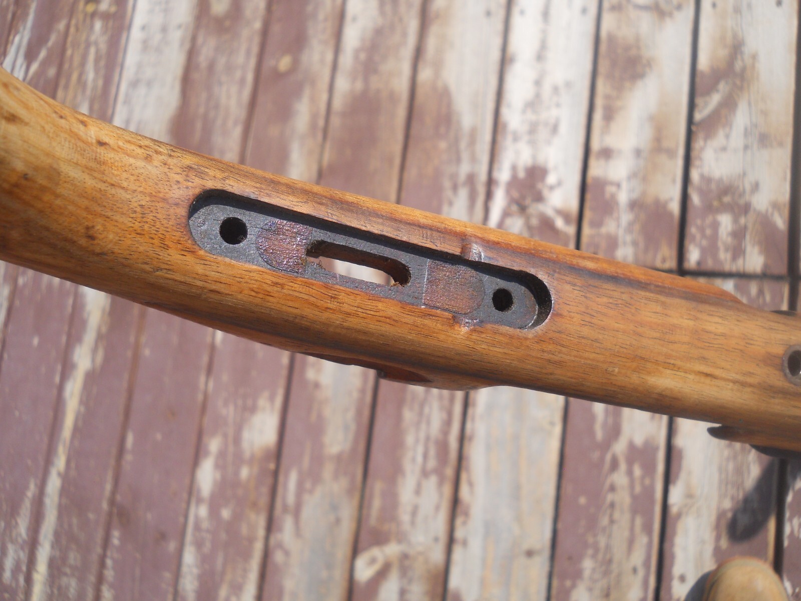 Norwegian Krag jorgensen model 1894 nice wood stock with handguard