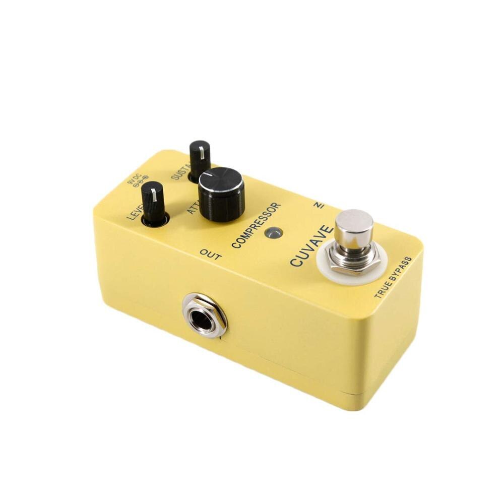 Classic Compressor Guitar Effect Pedal True Bypass Fully Metal Shell Guitar