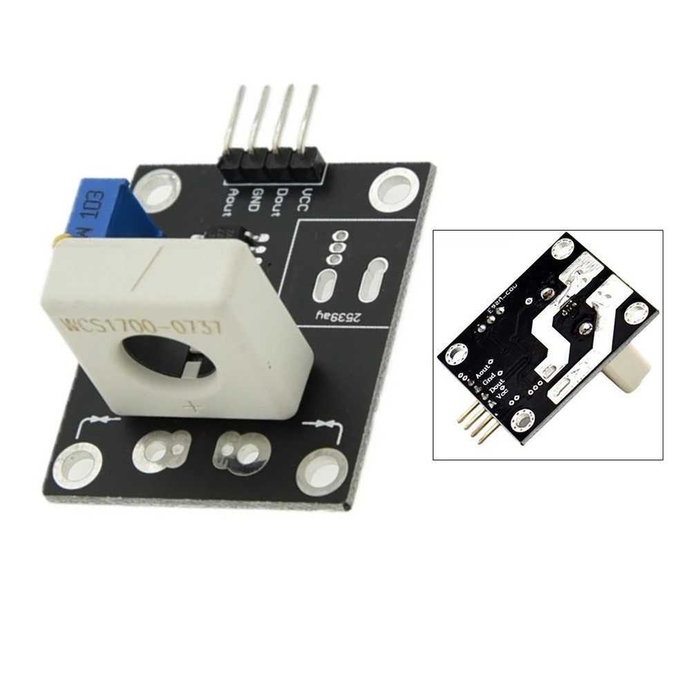 Current Sensor Overcurrent Detection Adjustable Threshold Compact Design