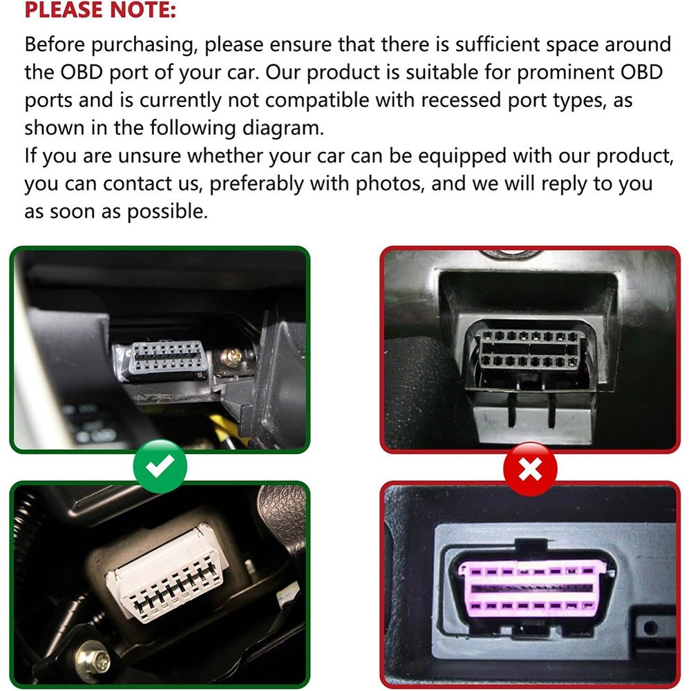 OBD2 Lock PRO Port Protection Aluminum Alloy Material OBDII Socket Locking Devic