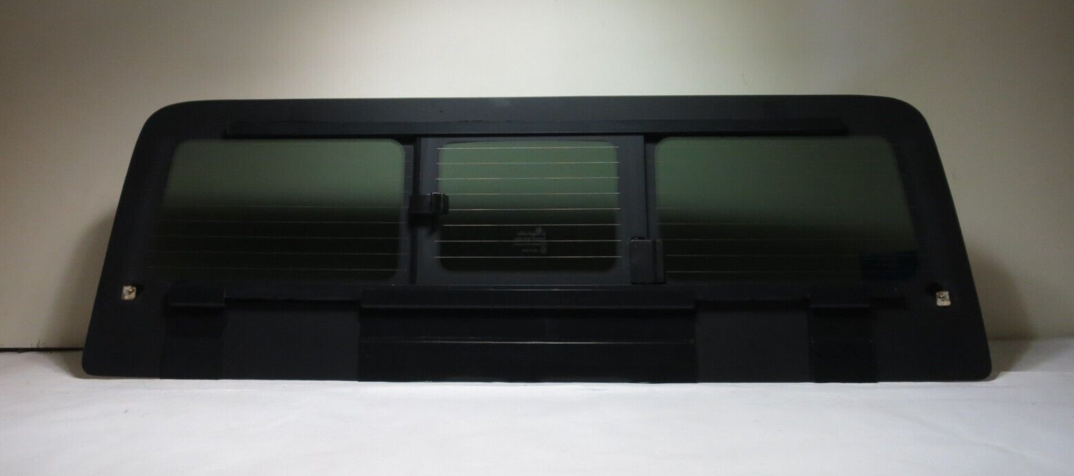 Fits 2020-2023 Jeep Gladiator Manual Back Sliding Glass Window w/Heat + 2 Glues