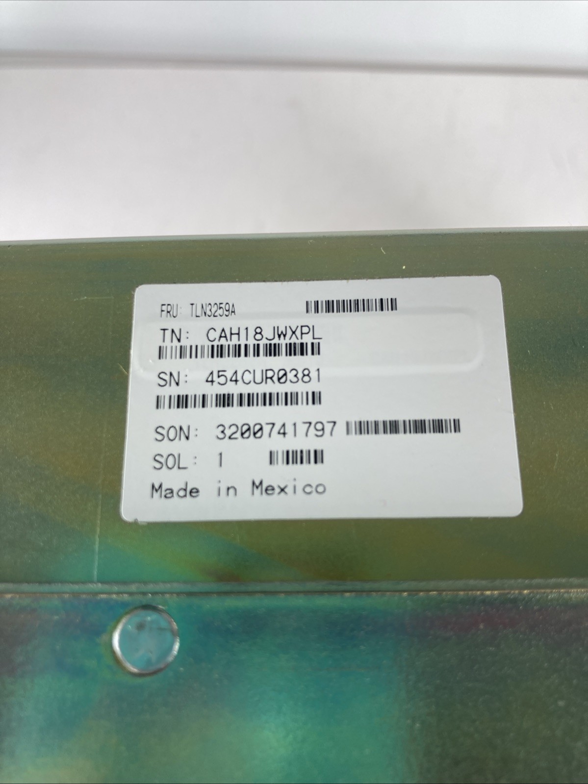 Motorola Quantar Repeater CPN1047K FRU TLN3259A 625 W AC Power Supply