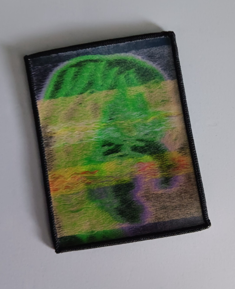 PATCH - The Spooky Witch - Woven iron on patch - Halloween Horror monsters