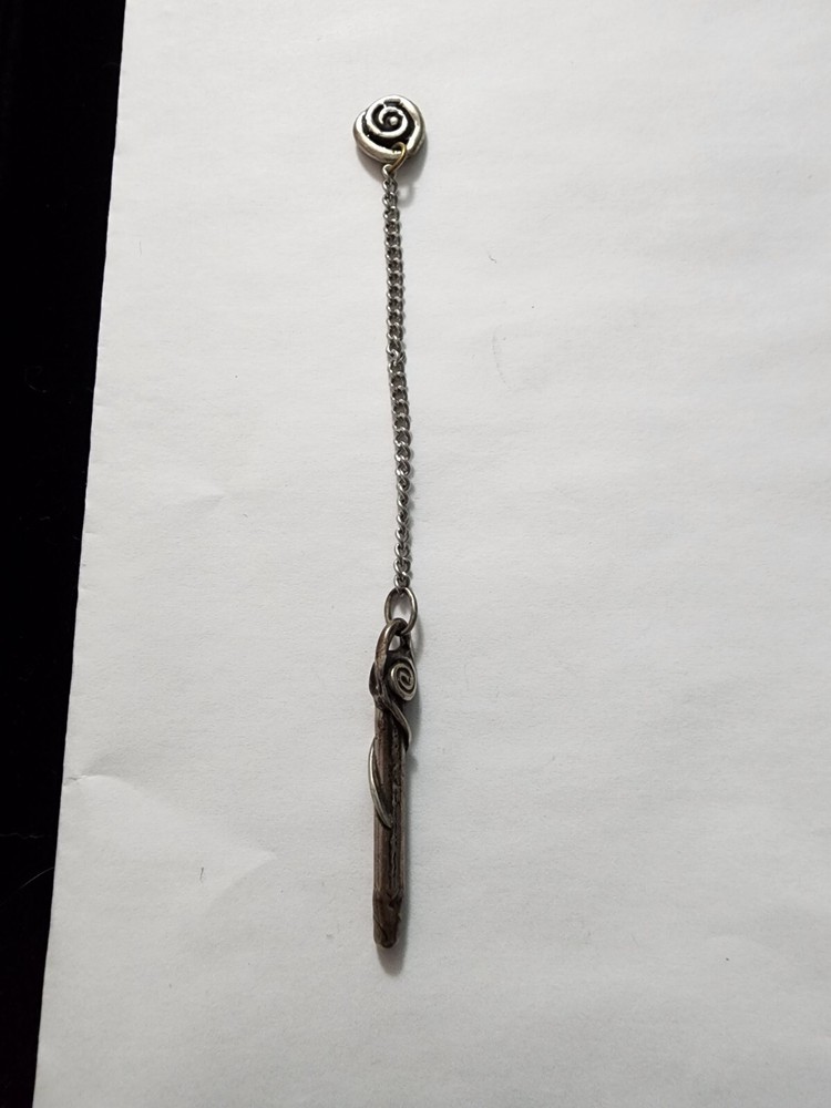 Handemade Sterling Silver Pendulum - Swirl Bob