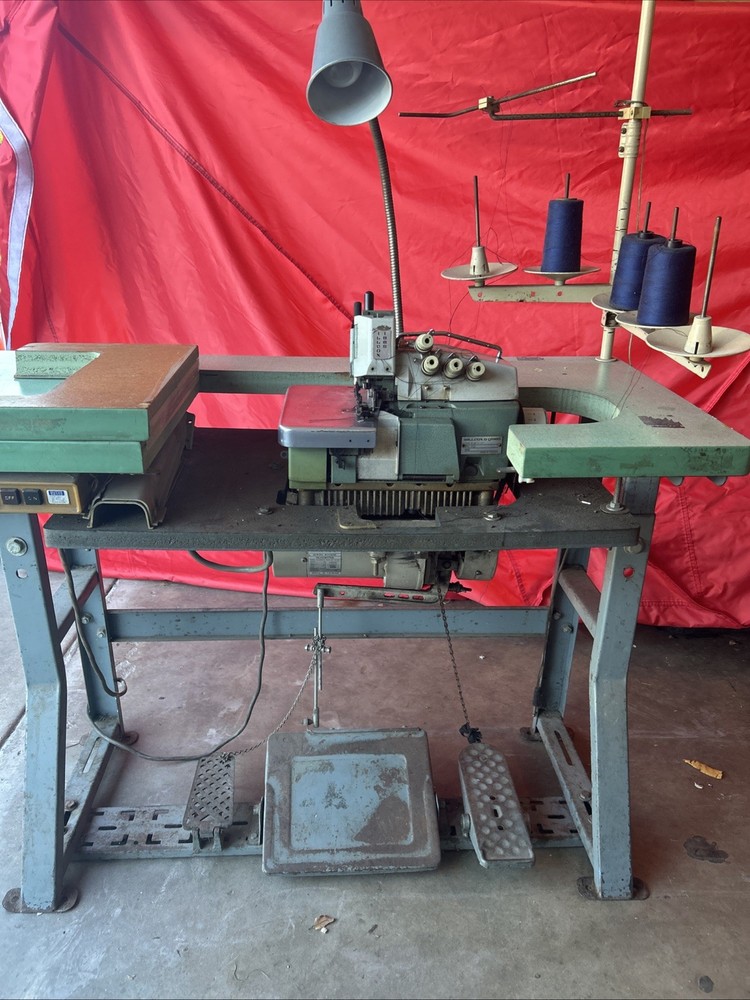 Used Wilcox And Gibbs Three Thread Sewing Machine