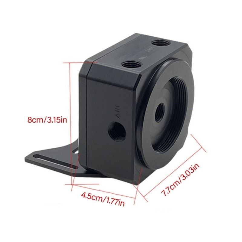 Intelligent Automatic Speed Control Pump Cover For D5 Cooling High Efficiency