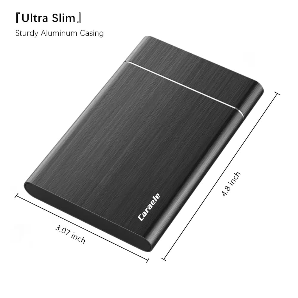 500GB Portable External Hard Drive USB3.0 Mobile HDD Storage for PC, Mac