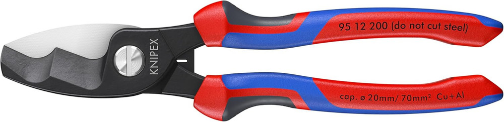 KNIPEX - 95 12 200 Tools - Cable Shears, Multi-Component (9512200)
