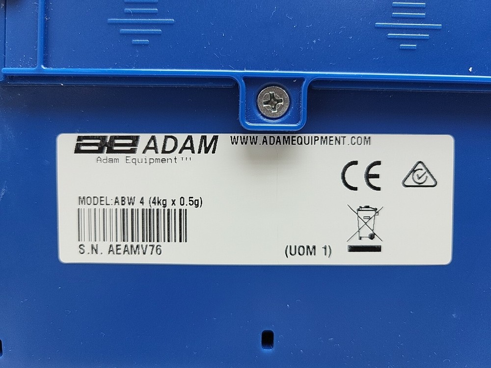 Adam Compact Bench Scale ABW4 *NEW With Some Handling Damage Works Shows Error 4