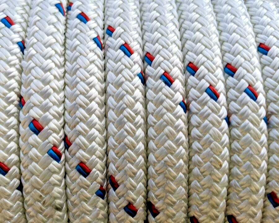 3/4" x 150' Double Braid Polyester Arborist Bull Rope Tree Rigging Line