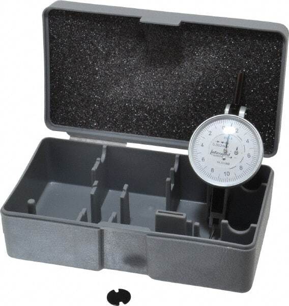 INTERAPID. 0.4 mm Range, 0.002 mm Dial Graduation, Horizontal Dial Test Indic...