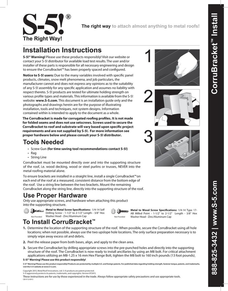 S-5! CorruBracket Mounting Bracket