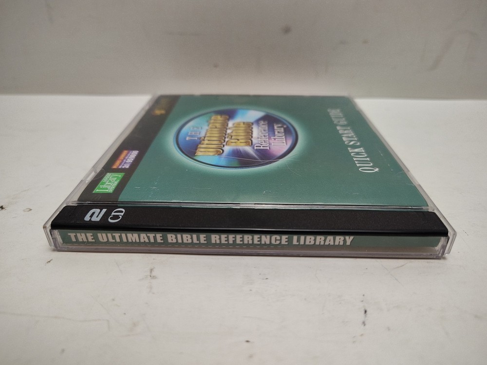 Nelson The Ultimate Bible Reference Library 2-CD PC CD-ROM, 2002)Windows 98/2000