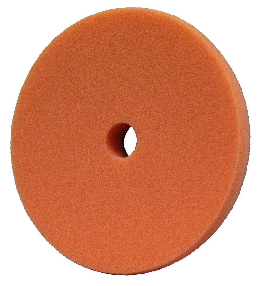 Presta 890184 PACE 3.5 in. Orange Foam Medium Cut Hook & Loop Pad (4/Pack)