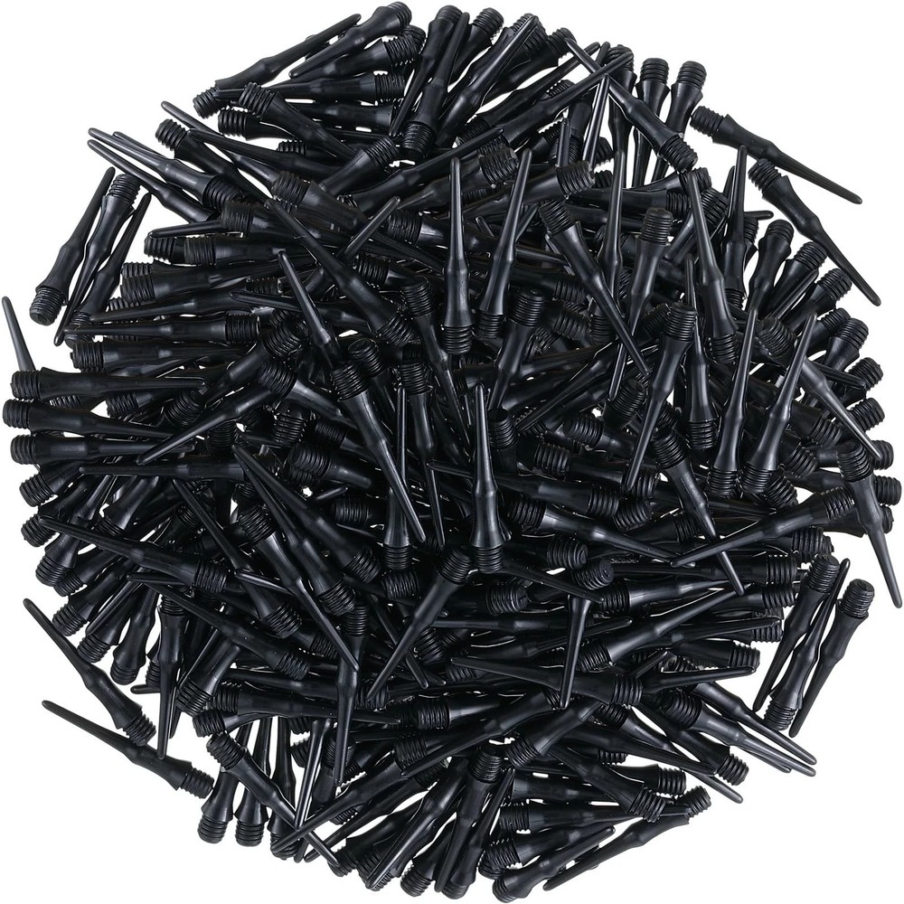 200 Pack 2BA Thread Soft Tip Dart Points Plastic Replacement Dart Tips Soft Tip