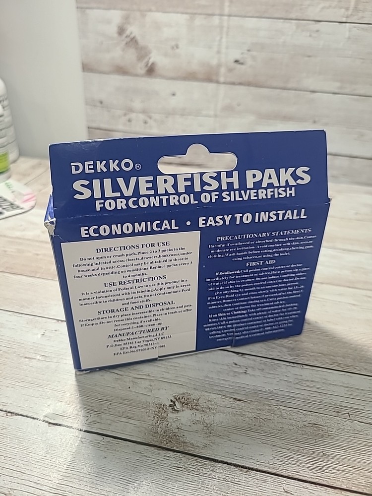 Dekko Silverfish Paks 24 Paks