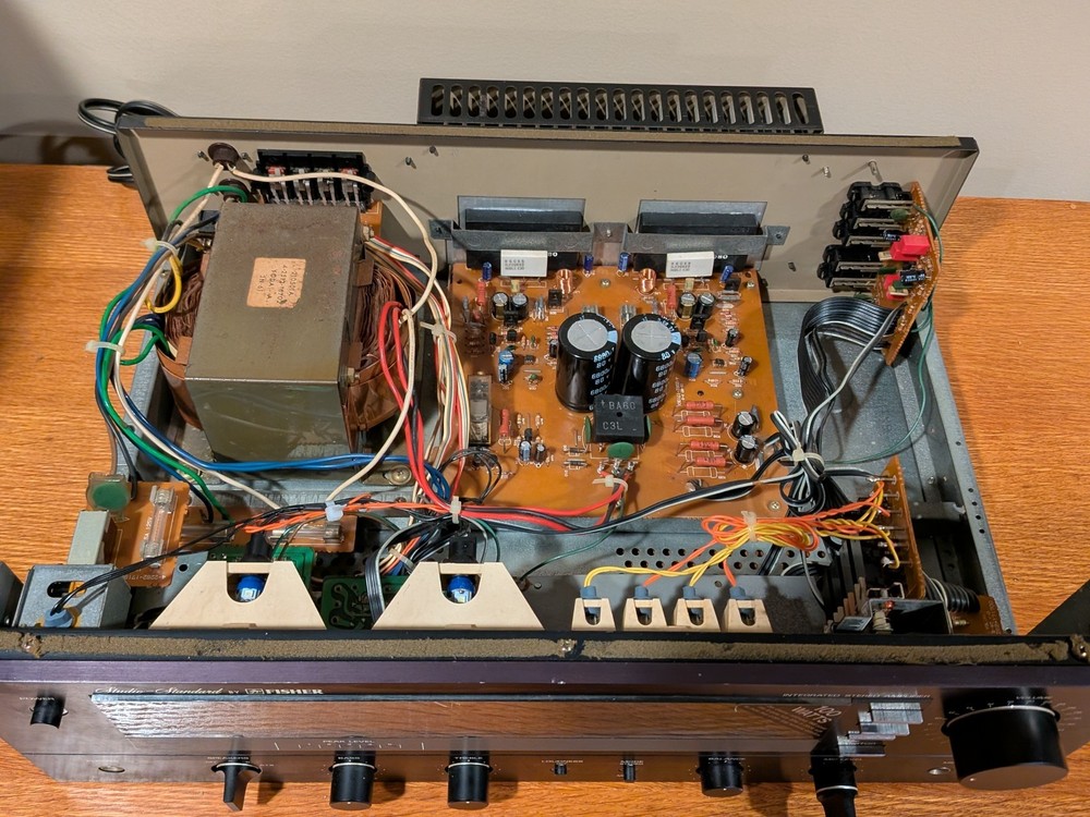 Fisher CA-800 Integrated Amp – Fully Recapped, Serviced, Excellent Working Cond.