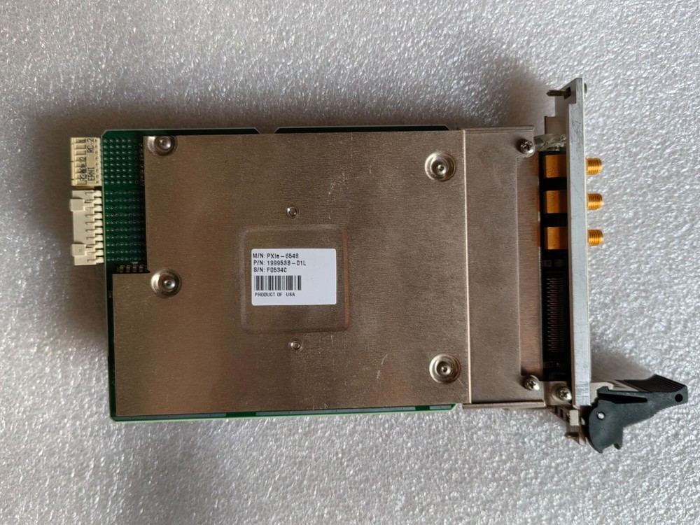 NI PXIe-6548 200 MHz Digital Waveform Generator/Analyzer
