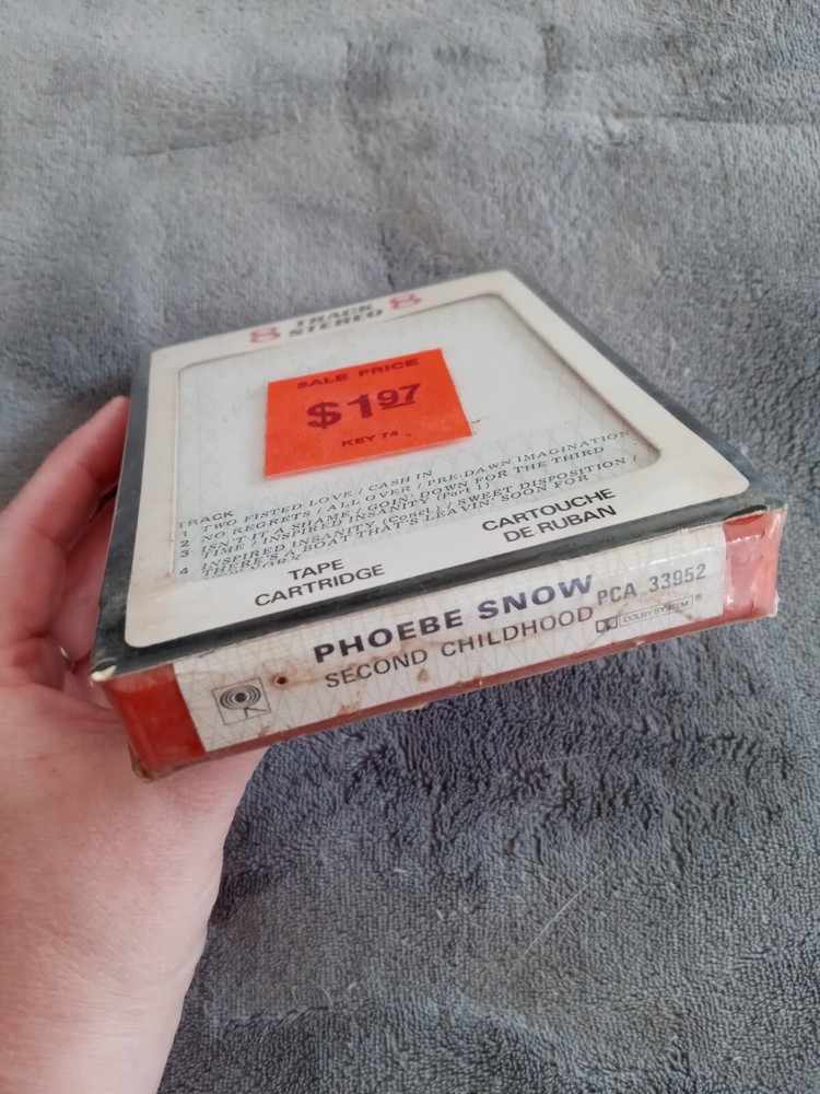 Pheobe Snow Second Childhood 8 Track New Sealed