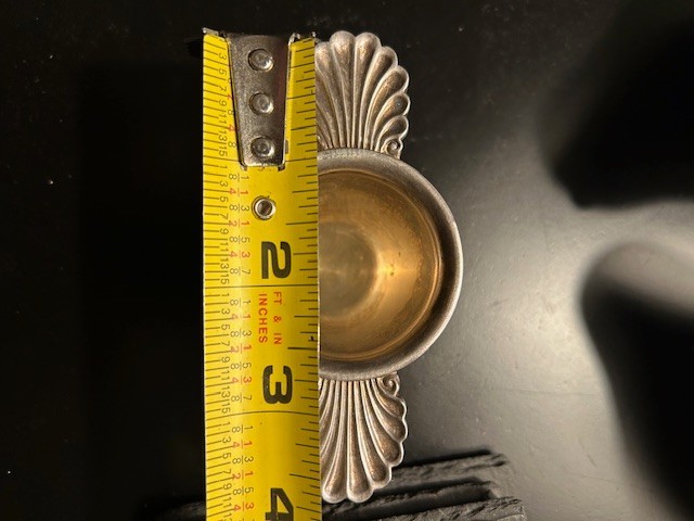 Vintage Small Silver Plated Quaich--made in Italy