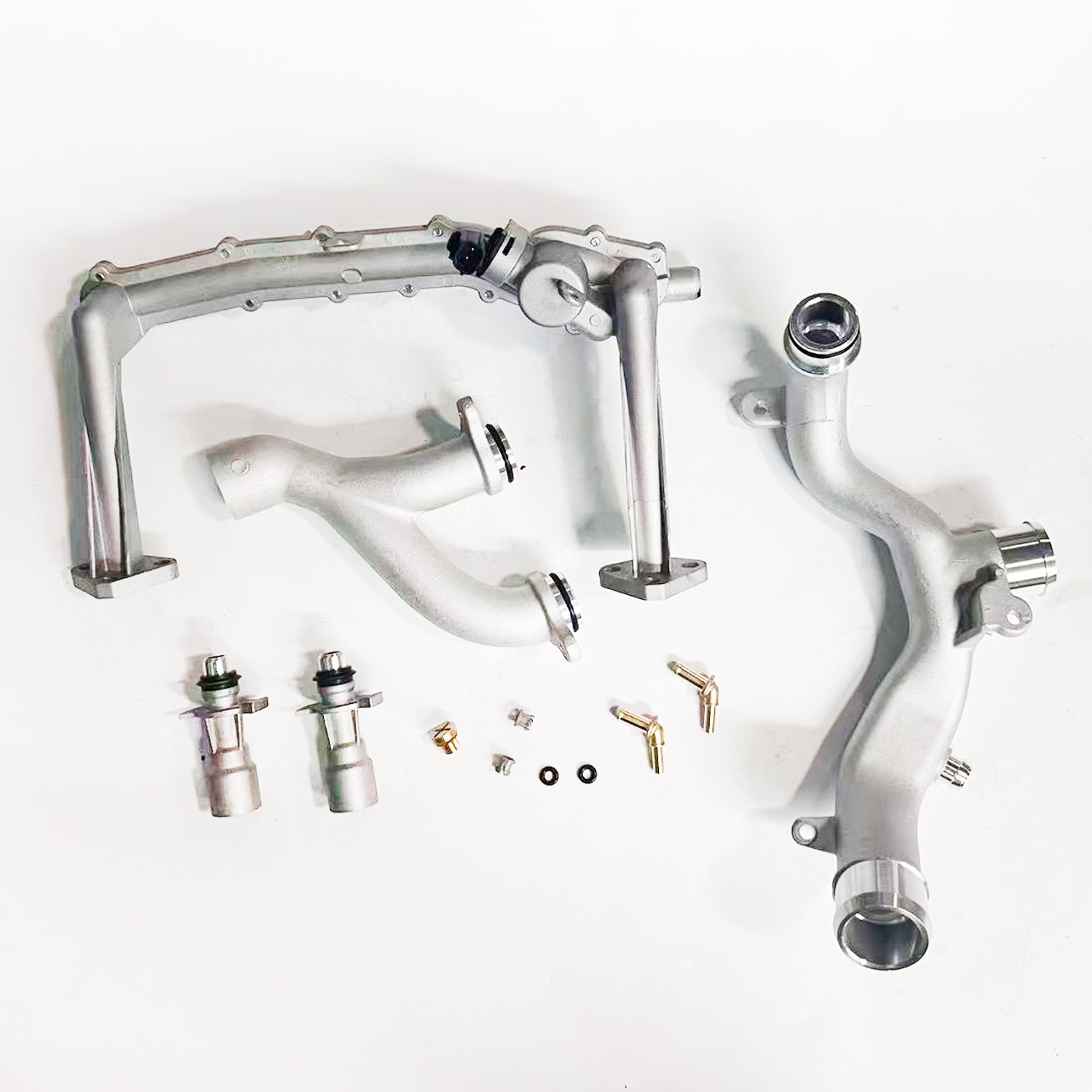 Upgraded Metal Coolant Water Pipe System Kit For Land Rover Jaguar 3.0 V6 5.0 V8