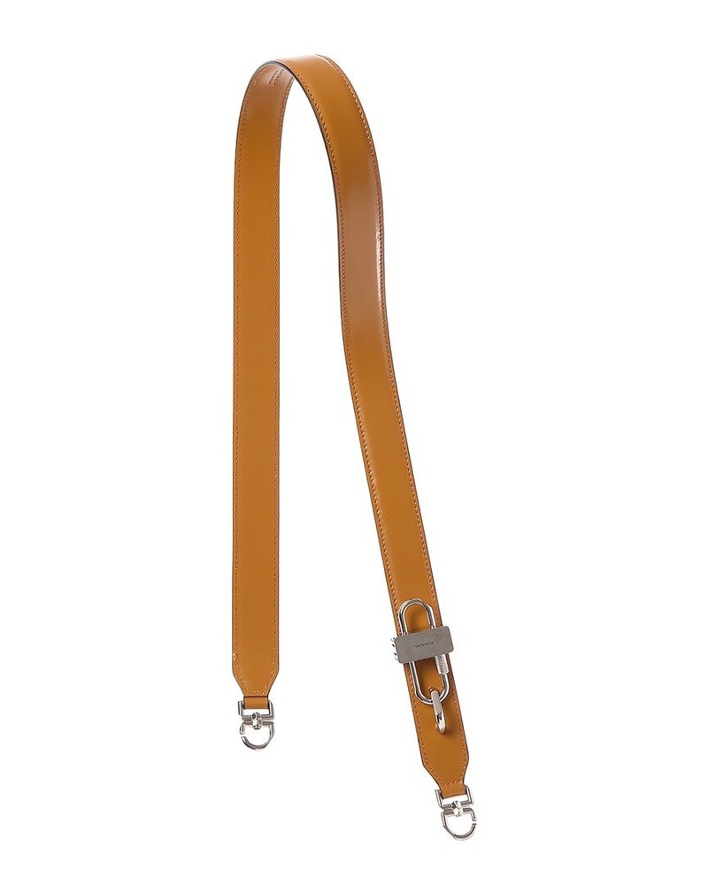 Givenchy Lock Leather Shoulder Strap Women's Brown