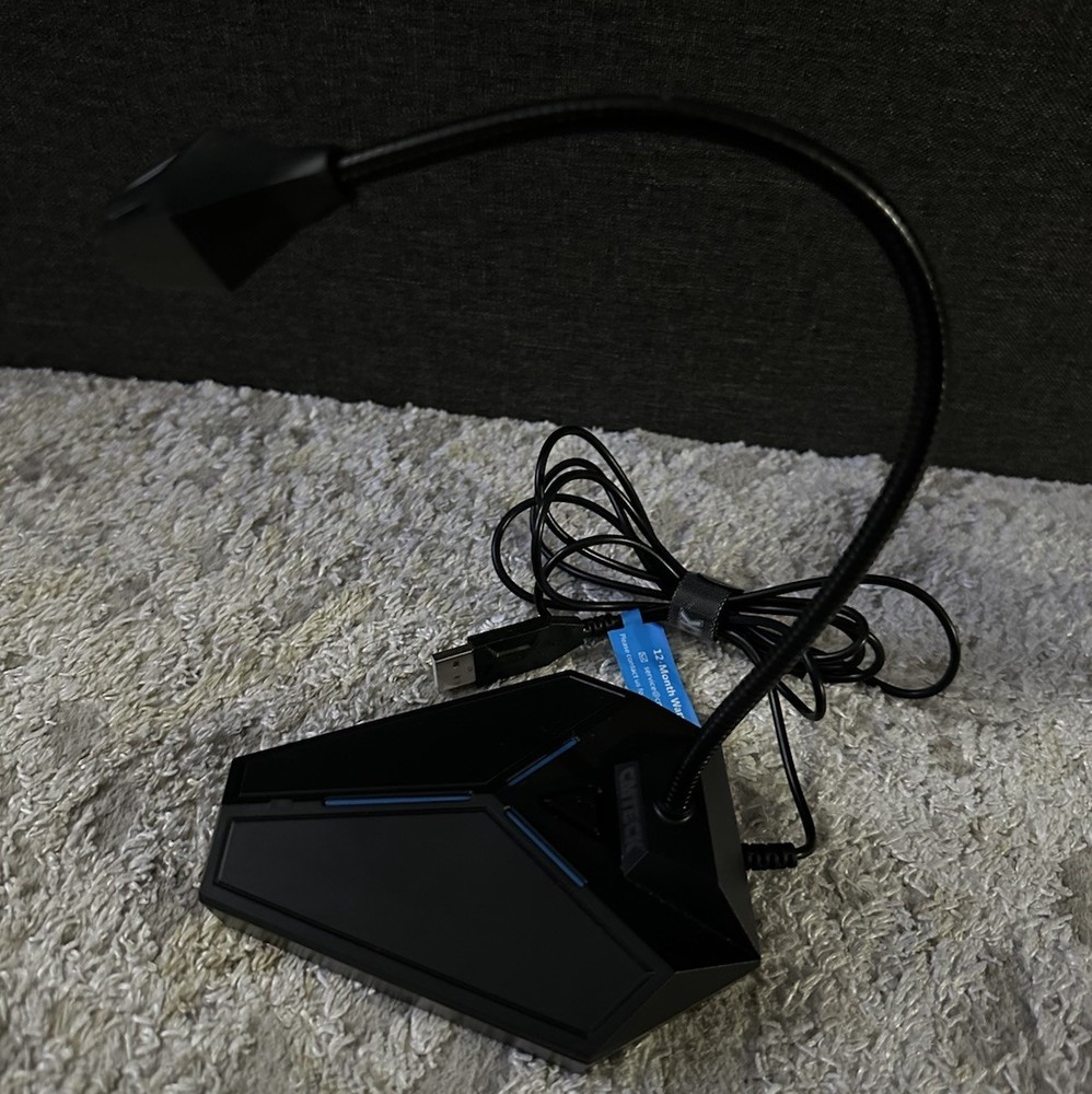 CMTECK USB Computer Microphone Plug &Play Desktop Omnidirectional Condenser