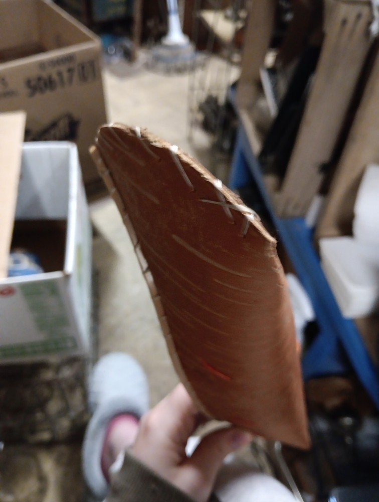 Handmade Birchbark Canoe