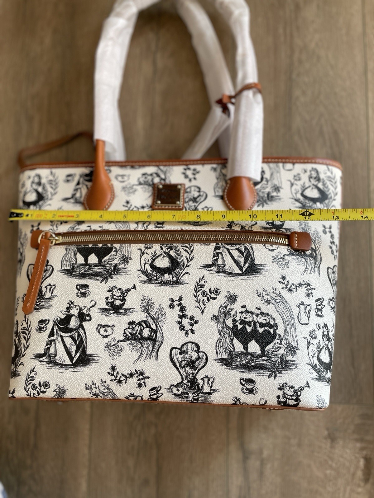 Dooney & Bourke Alice In Wonderland Purse Disney Tote Bag Purse NWT