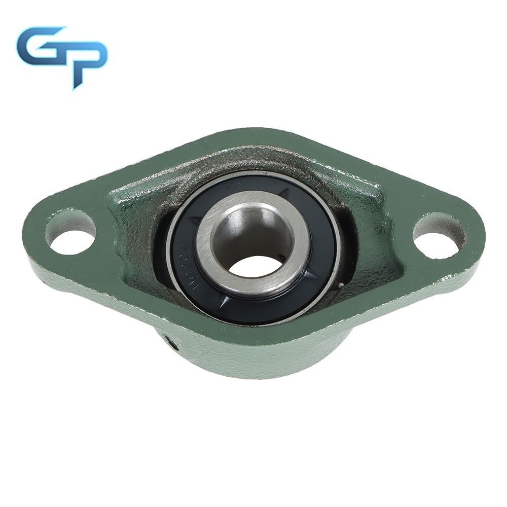3/4" Bore UCFL204-12 Pillow Block Flange Bearing 2 Bolt Solid Base (10PCS)