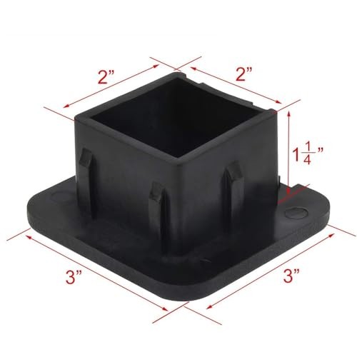 2 Inch Trailer Hitch Cover, Rubber Receiver Tube Hitch Plug () Big