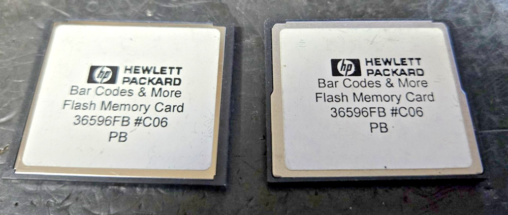 1pc HP Bar Codes & more 36596FB #C06 PB 32M Compact Flash FW Memory module