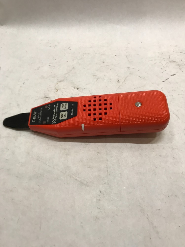 INDUSTRIAL TECHNOLOGY T-BUG DIGITAL SIGNAL IDENTIFIER MODEL 134 UNTESTED!!! - DW