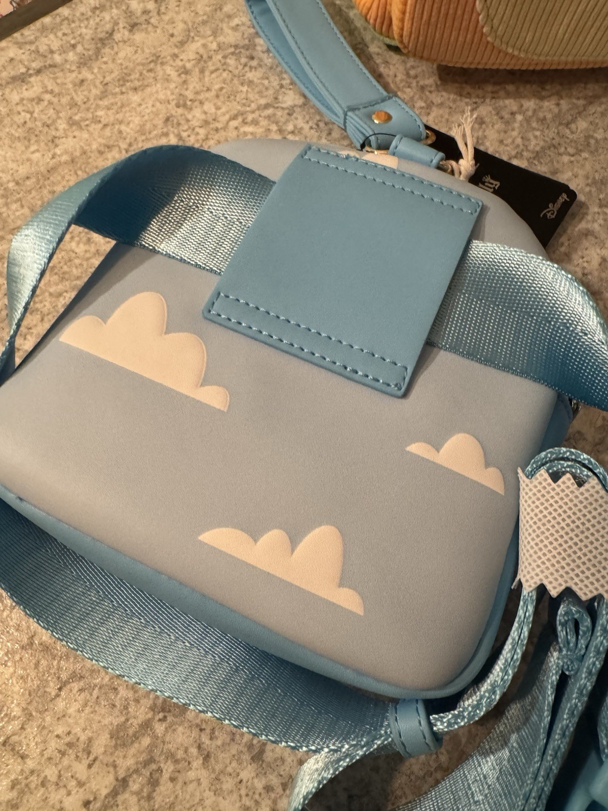 Loungefly Disney Pixar Up Blue Multicolor Heart Balloon House Small Belt Bag